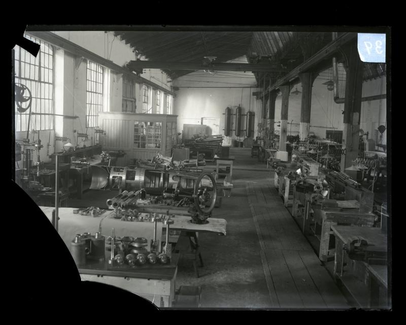 Interno stabilimento Whitehead di Fiume - s.n.