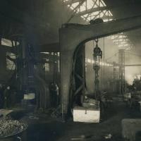 Tettoia "A"  officina fabbri e maglio a vapore