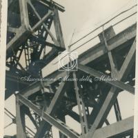 Particolare di travata sollevata