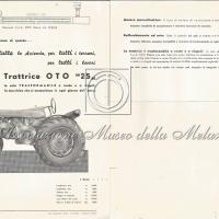 Trattrice OTO C25 - Scheda prodotto trasformabile