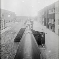 Rifugio ricovero antiaereo vicino all'ingresso dello stabilimento