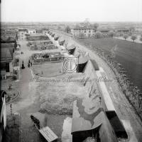 Bunker con mascheratura antiaerea visto dall'alto